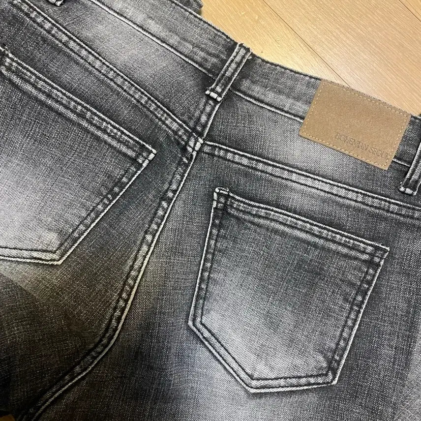 [BUNJANG] Bohemian Seoul Straight Pants Gray / 보헤미안 서울 스트레이트 팬츠 그레이