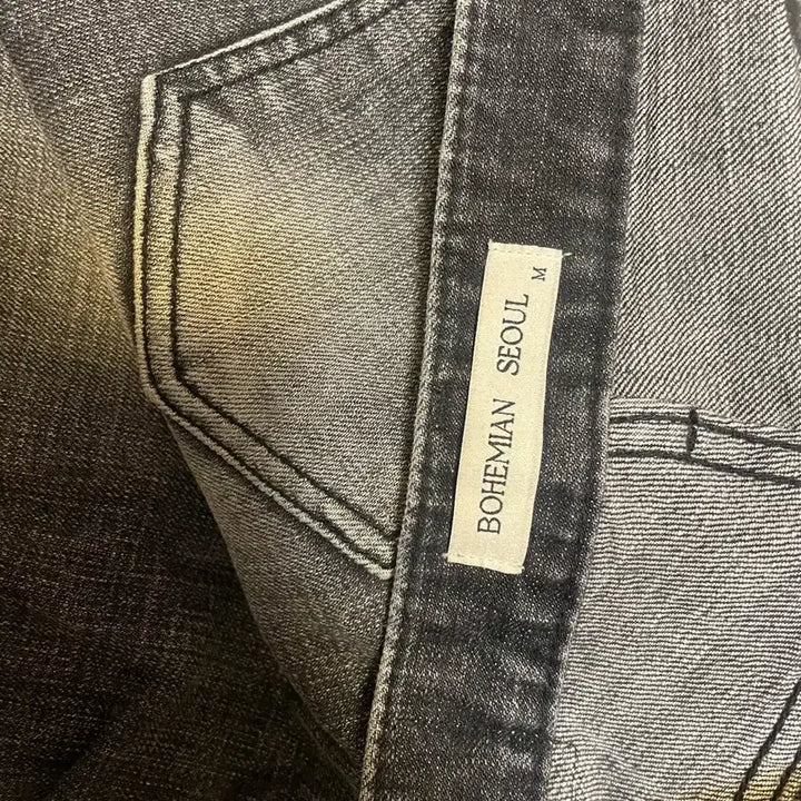 [BUNJANG] Bohemian Seoul Straight Pants Gray / 보헤미안 서울 스트레이트 팬츠 그레이