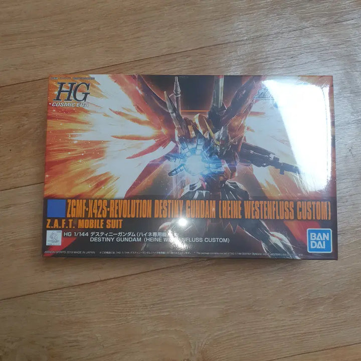 [BUNJANG] HGCE Destiny Gundam Heine Custom / 미조립 HGCE 데스티니 건담 하이네 전용기