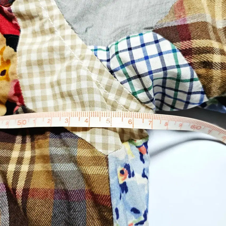 [BUNJANG] Polo Ralph Lauren Patchwork Quilted Blouson Jacket / [여성M][폴로 랄프로렌] 패치워크 퀼티드 블루종 점퍼 멀티컬러#