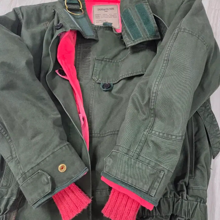 [BUNJANG] Zadig & Voltaire Parka Jacket / 쟈딕앤볼테르 내피 야상 자켓