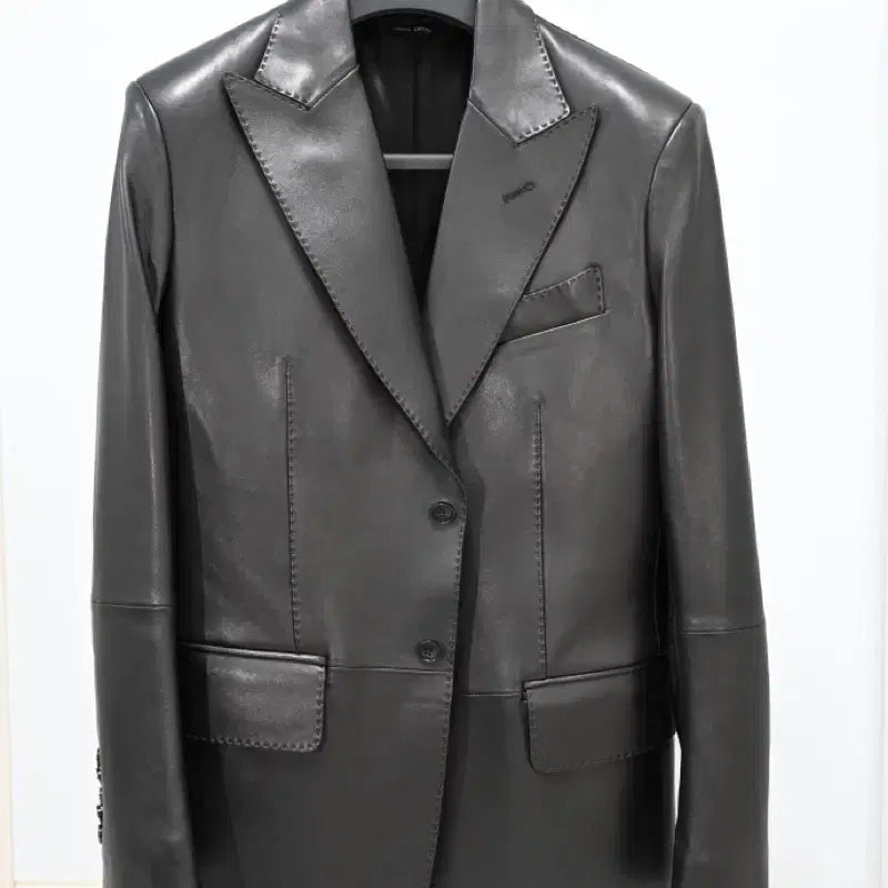[BUNJANG] Leather Jacket (Size 95-100) / 남자 양가죽 자켓 95-100사이즈
