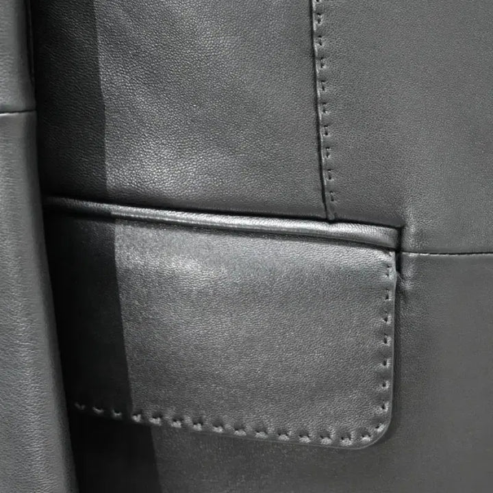 [BUNJANG] Leather Jacket (Size 95-100) / 남자 양가죽 자켓 95-100사이즈