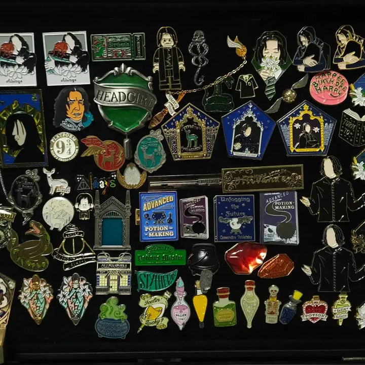 [BUNJANG] Harry Potter Severus Snape Slytherin Badge / 해리포터 슬리데린 스네이프 뱃지