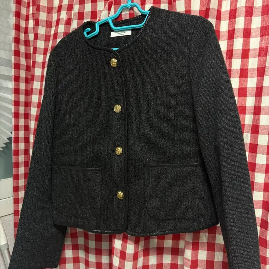 [BUNJANG] Tweed Jacket / 금장 트위드 자켓
