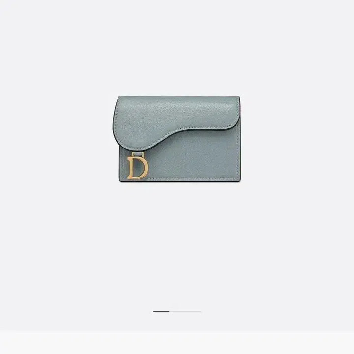 [BUNJANG] Dior Saddle Card Wallet / 새제품 디올 새들 카드지갑 클라우드 블루