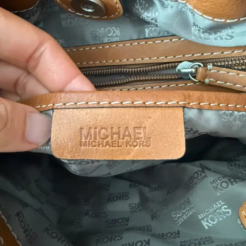 [BUNJANG] MICHAEL KORS Leather Tote Crossbody Bag / 마이클코어스(MICHAEL KORS) 레더 토트 크로스백