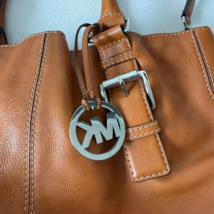[BUNJANG] MICHAEL KORS Leather Tote Crossbody Bag / 마이클코어스(MICHAEL KORS) 레더 토트 크로스백