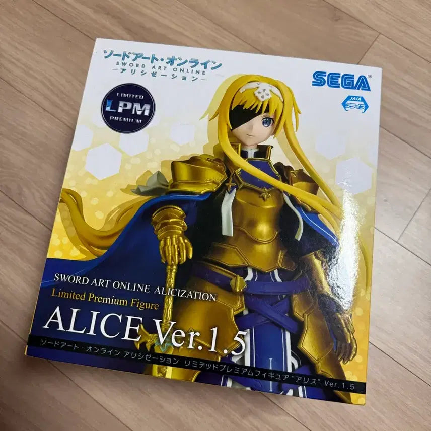 [BUNJANG] SEGA Sword Art Online Alice Ver.1.5 Figure / SEGA 소드 아트 온라인 앨리스 Ver.1.5 피규어