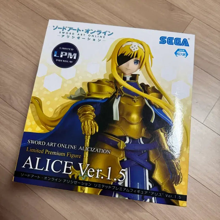 [BUNJANG] SEGA Sword Art Online Alice Ver.1.5 Figure / SEGA 소드 아트 온라인 앨리스 Ver.1.5 피규어