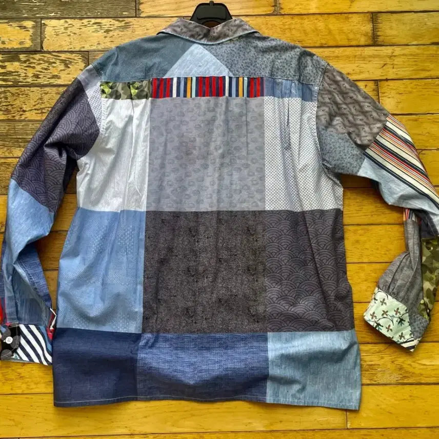 [BUNJANG] Engineered Garments Patchwork Shirt / 엔지니어드가먼츠 패치워크 셔츠