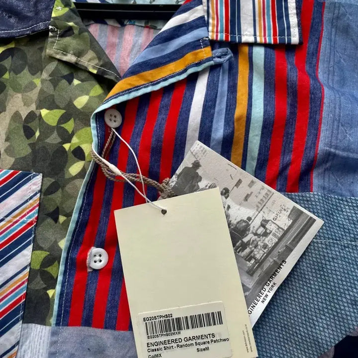 [BUNJANG] Engineered Garments Patchwork Shirt / 엔지니어드가먼츠 패치워크 셔츠