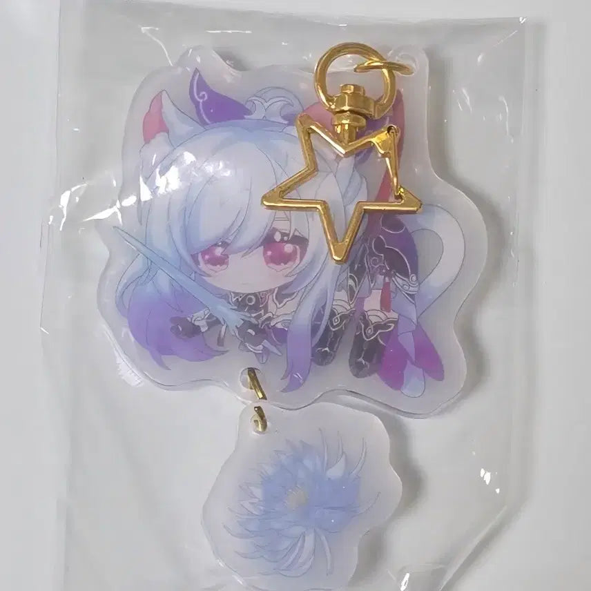 [BUNJANG] Honkai Star Rail Jingliu Cat Acrylic Keyring / 붕괴 스타레일 경류 고양이 아크릴 키링