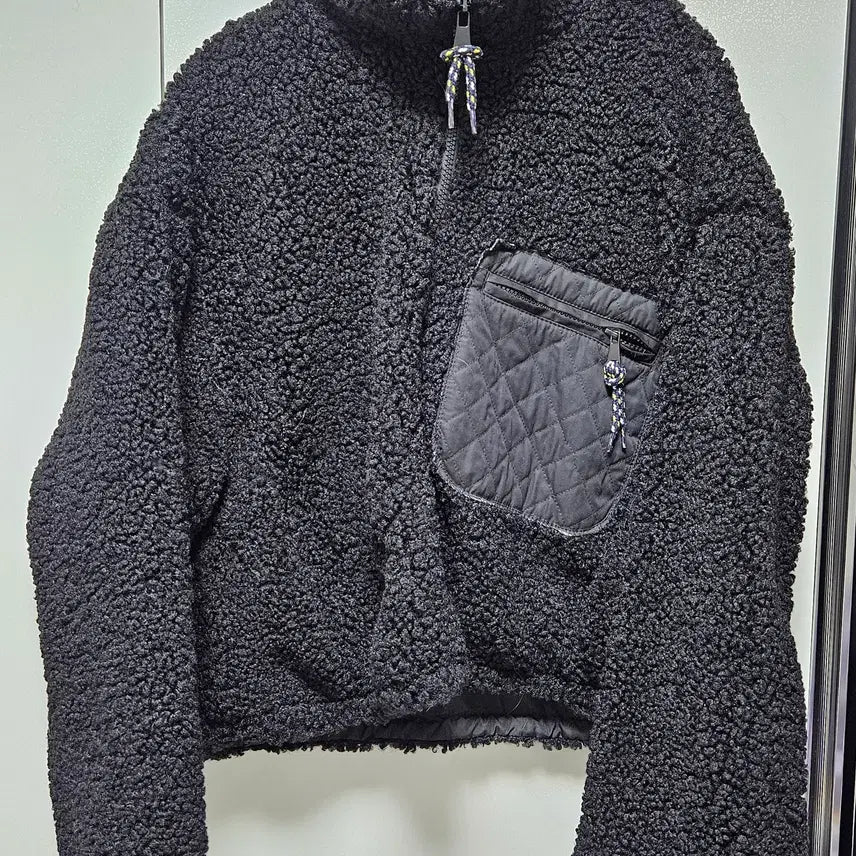 [BUNJANG] ZARA Eco Shearling Jacket (Black) / *새상품* 자라 ZARA 뽀글이 에코시어링재킷 블랙