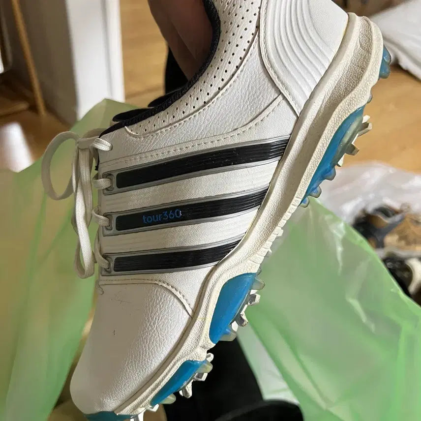 [BUNJANG] Adidas Tour360 Golf Shoes / 아디다스 Tour360 골프화 흰색