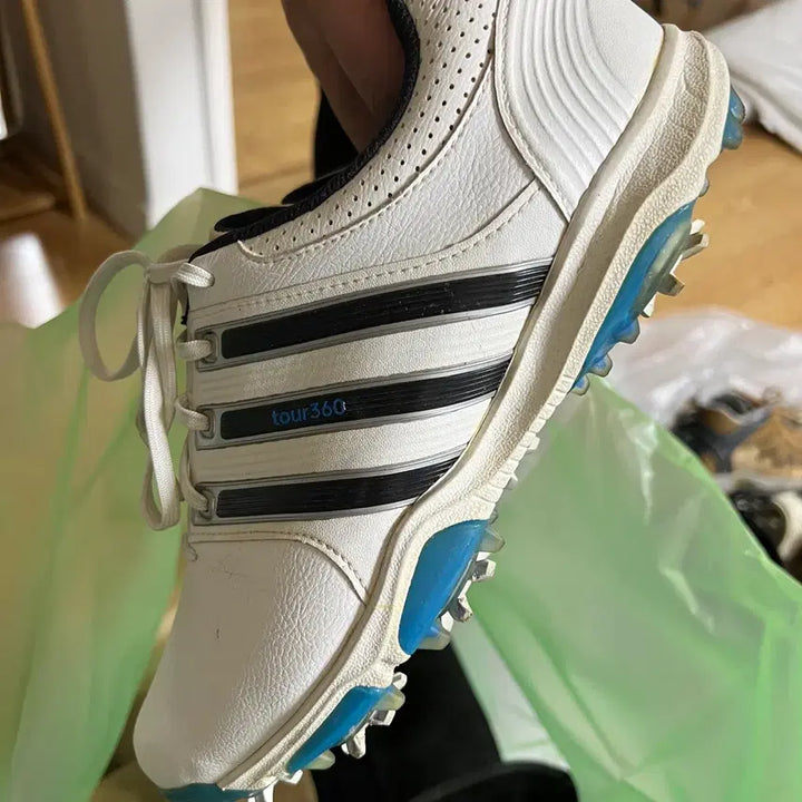 [BUNJANG] Adidas Tour360 Golf Shoes / 아디다스 Tour360 골프화 흰색