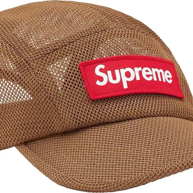 [BUNJANG] Supreme Mesh Cordura Camp Cap Sand Hat / 23SS 슈프림 메쉬 코듀라 캠프캡 샌드 모자