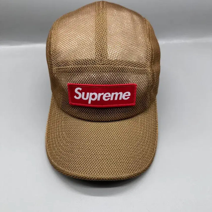 [BUNJANG] Supreme Mesh Cordura Camp Cap Sand Hat / 23SS 슈프림 메쉬 코듀라 캠프캡 샌드 모자