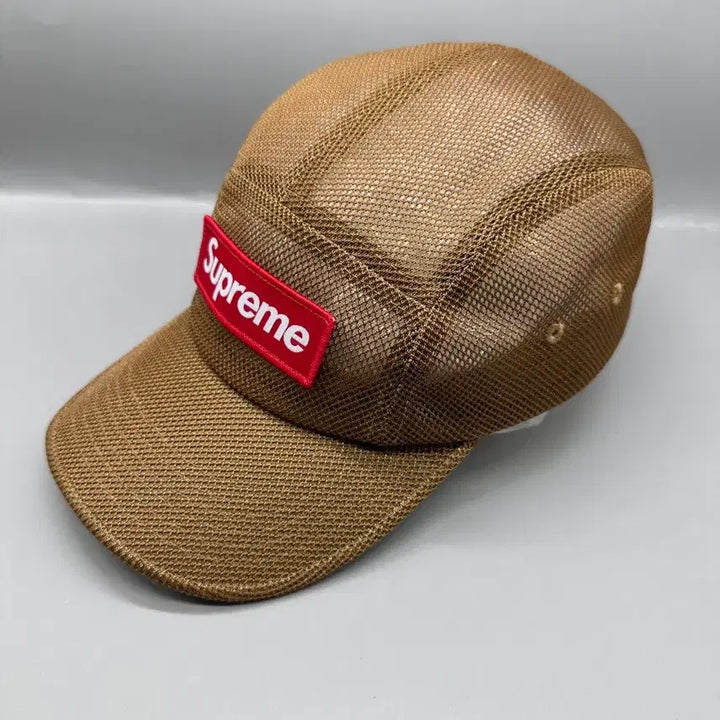 [BUNJANG] Supreme Mesh Cordura Camp Cap Sand Hat / 23SS 슈프림 메쉬 코듀라 캠프캡 샌드 모자
