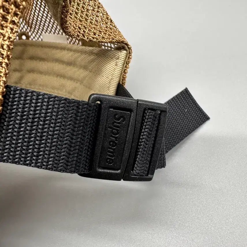 [BUNJANG] Supreme Mesh Cordura Camp Cap Sand Hat / 23SS 슈프림 메쉬 코듀라 캠프캡 샌드 모자