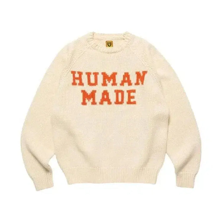 [BUNJANG] Human Made Bear Raglan Knit Sweater / XL 휴먼메이드 니트 휴먼메이드 베어 래글런 니트 새제품급