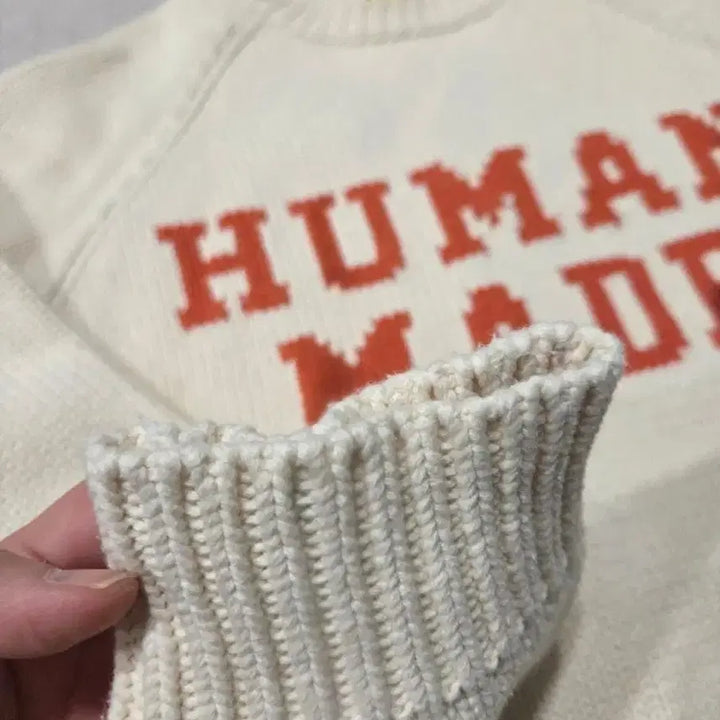 [BUNJANG] Human Made Bear Raglan Knit Sweater / XL 휴먼메이드 니트 휴먼메이드 베어 래글런 니트 새제품급