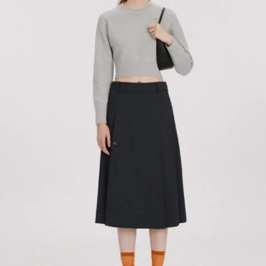 [BUNJANG] RECTO Ribbed Wool Cut Detail Round Knit / 렉토니트 ribbed wool cut detail round knit