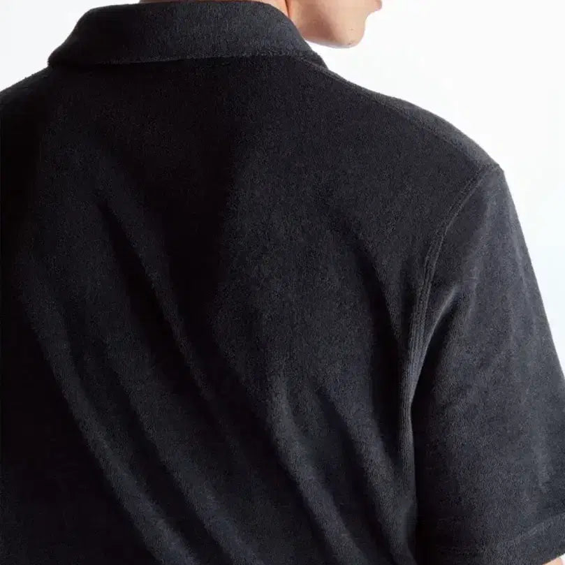 [SOLD OUT] COS 릴렉스드핏 타월링 폴로셔츠 PK 티셔츠 L사이즈