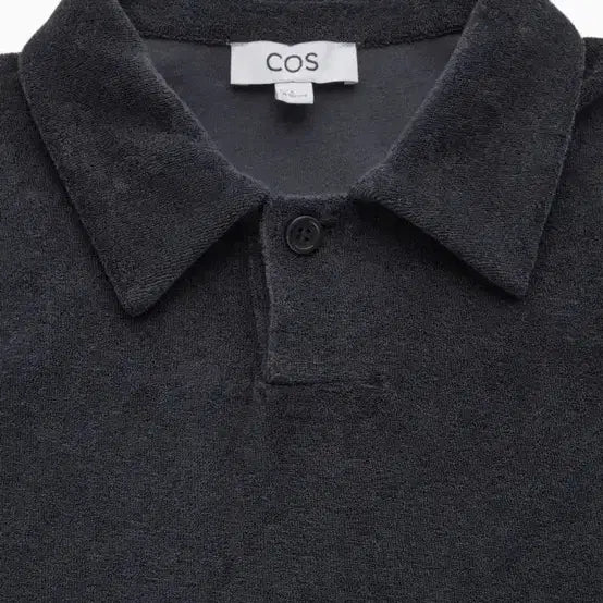 [SOLD OUT] COS 릴렉스드핏 타월링 폴로셔츠 PK 티셔츠 L사이즈