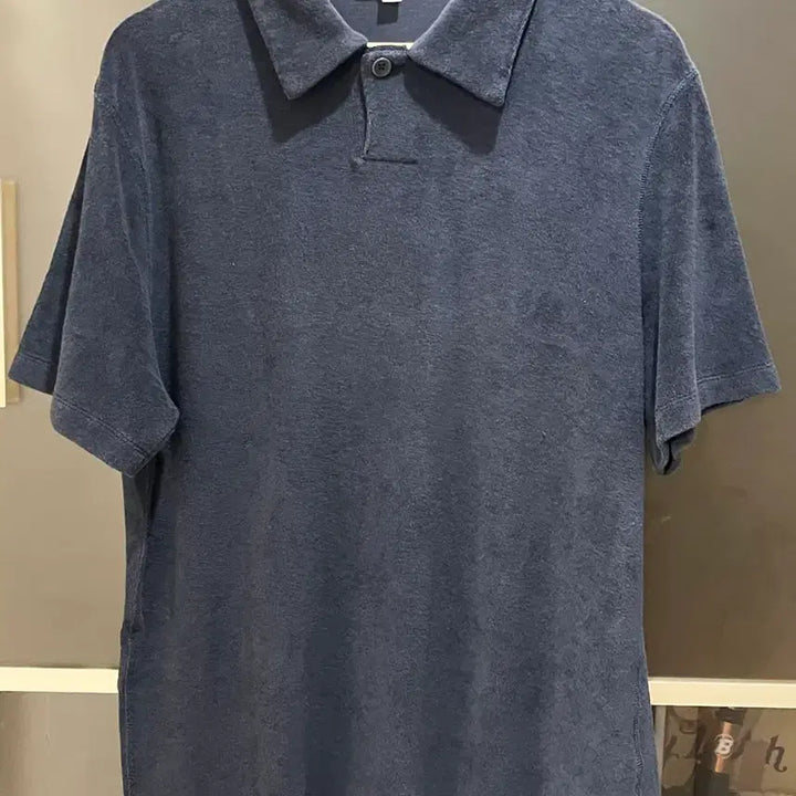[SOLD OUT] COS 릴렉스드핏 타월링 폴로셔츠 PK 티셔츠 L사이즈