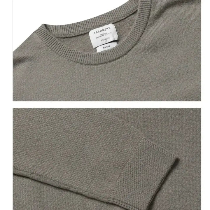 [BUNJANG] Basic Cashmere Knit BE 100 / [에디션] 캐시미어 베이직 니트 BE 100