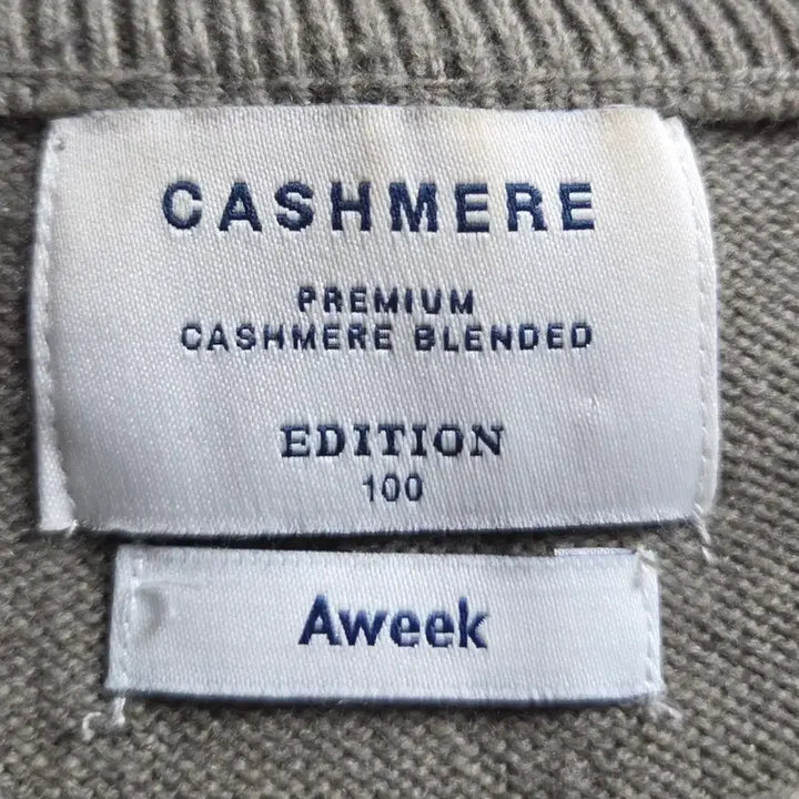 [BUNJANG] Basic Cashmere Knit BE 100 / [에디션] 캐시미어 베이직 니트 BE 100