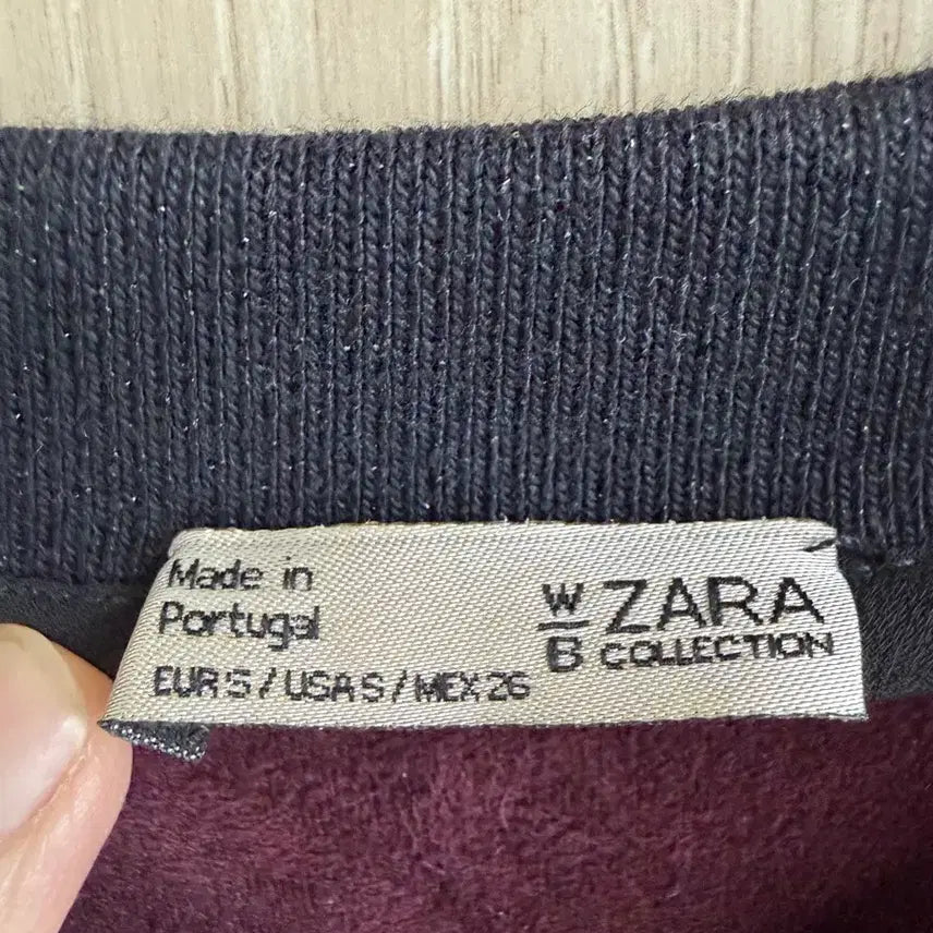 [BUNJANG] ZARA Velvet Embroidered Bomber Jacket / 자라 벨벳 자수 장식 봄버 자켓
