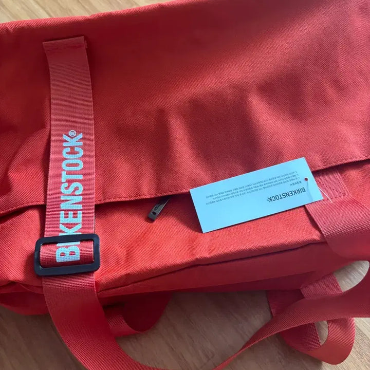 [BUNJANG] Birkenstock Orange Tote Bag / 버켄스탁 주황색 가방 새상품 9만원. 정가 16만9천원