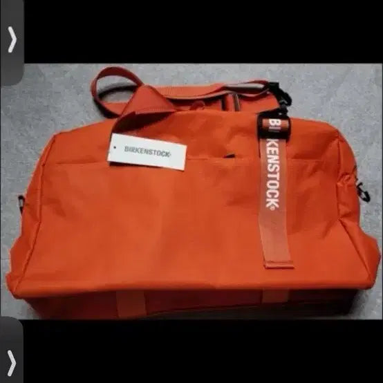 [BUNJANG] Birkenstock Orange Tote Bag / 버켄스탁 주황색 가방 새상품 9만원. 정가 16만9천원
