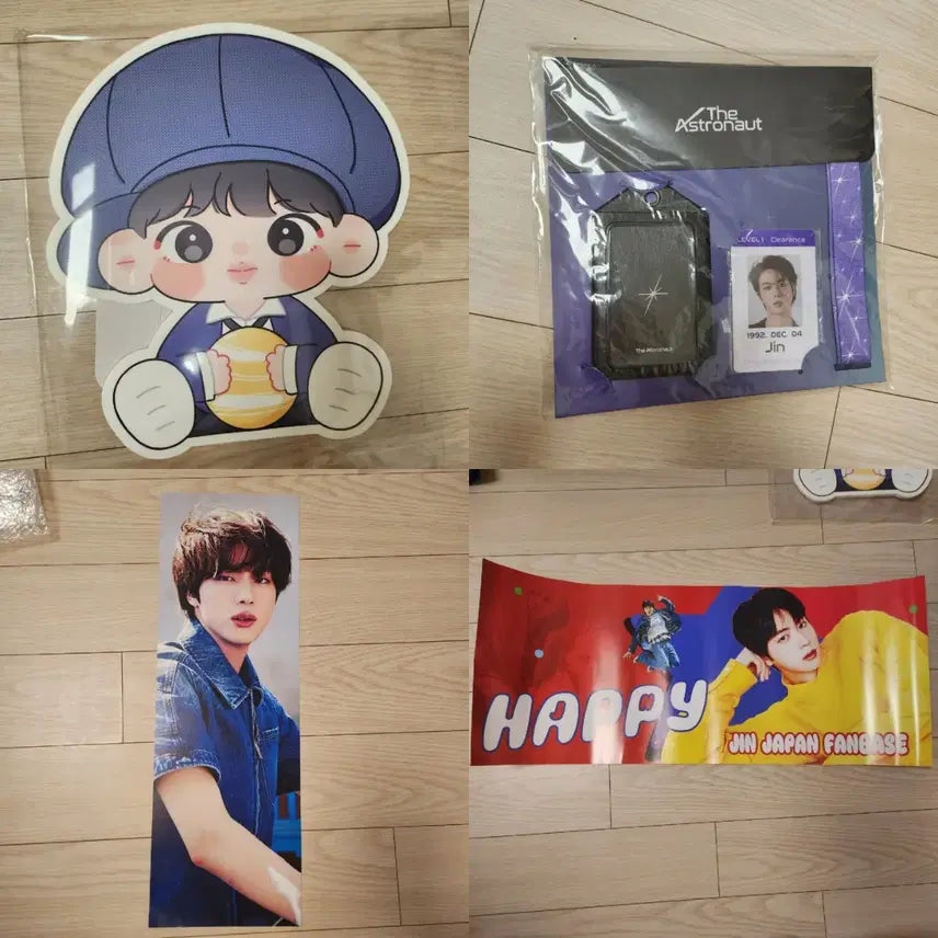 [BUNJANG] BTS Jin Pomforyou Slogan Photocard Holder Bundle Set / 방탄소년단진 포카 홀더 폼포드 슬로건 일괄