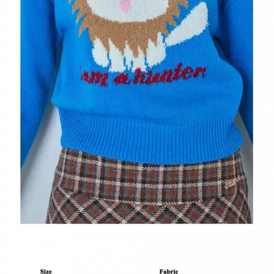 [BUNJANG] CRANK Kitty Wool Crop Knit Top / CRANK 크랭크 키티 울 크롭 니트 블루