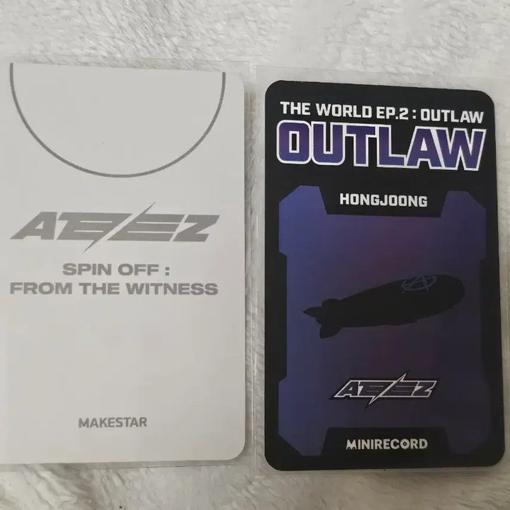 [BUNJANG] ATEEZ Hongjoong Photocard Set / 에이티즈 홍중 포토카드 2장