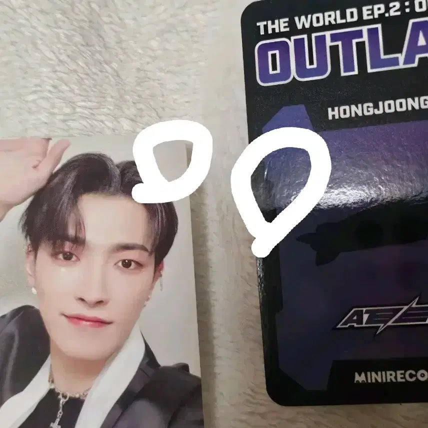 [BUNJANG] ATEEZ Hongjoong Photocard Set / 에이티즈 홍중 포토카드 2장