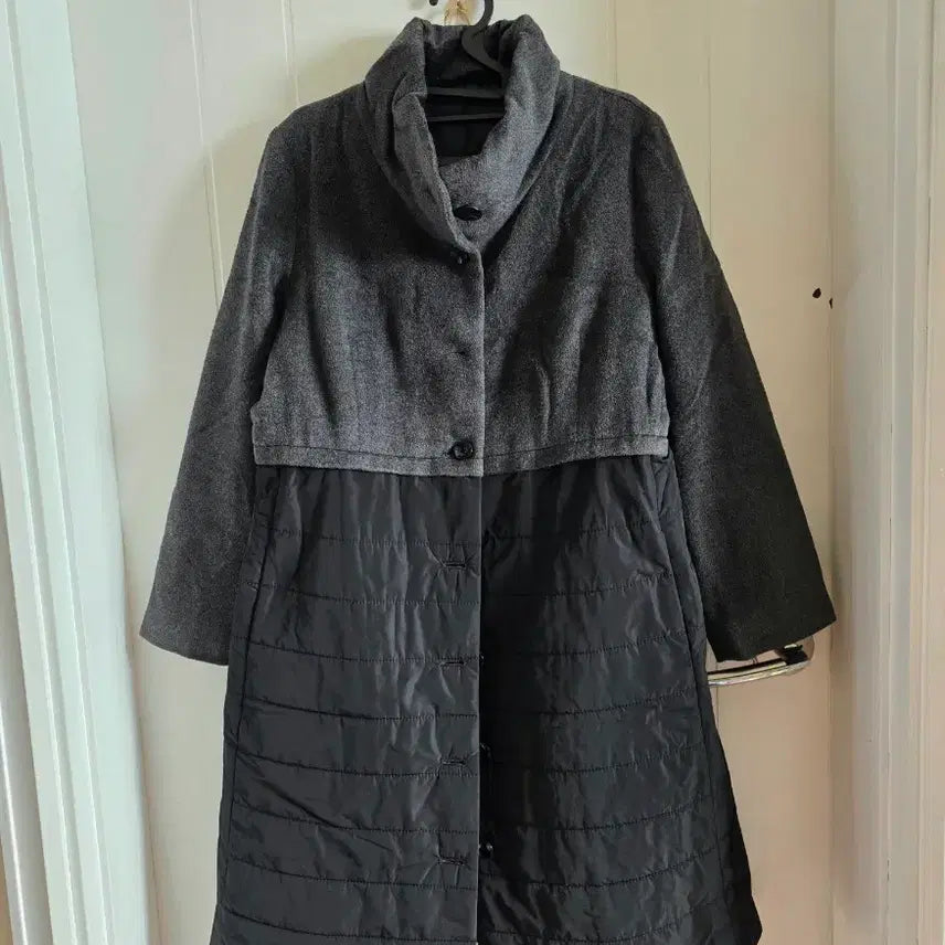 [BUNJANG] Padded Colorblock Coat / 마지막 정리!!!!패딩배색코트 새거