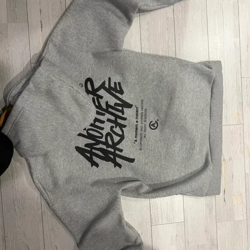 [BUNJANG] Another Archive Fleece Hoodie / 어나더아카이브 후드티 기모