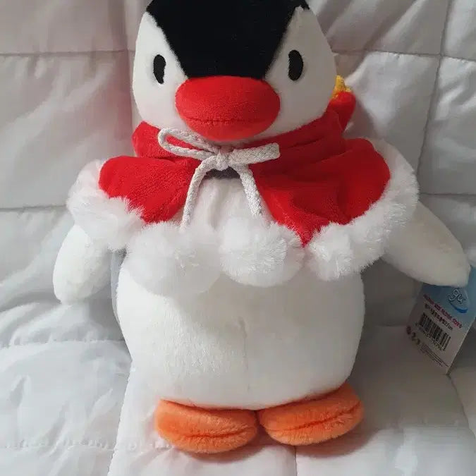 [BUNJANG] Pingu Pinga Winter Cape Plush Doll / 핑구 핑가 겨울망토(27cm) 인형 새상품