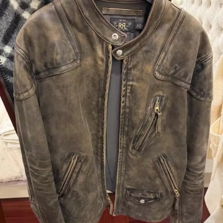 [SOLD OUT] RRL 모토자켓 2세대 L