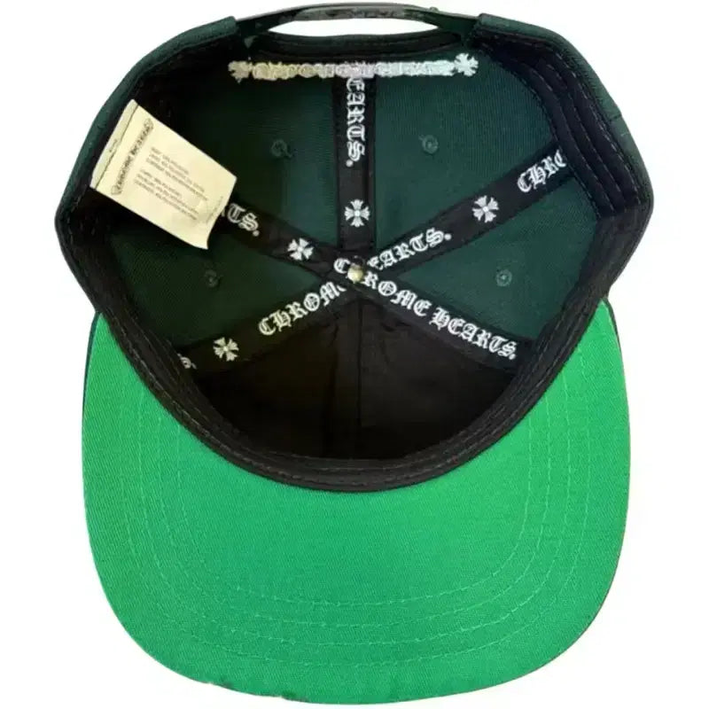 [BUNJANG] Chrome Hearts Baseball Cap / 크롬하츠 모자 베이스볼 캡 6패널 그린
