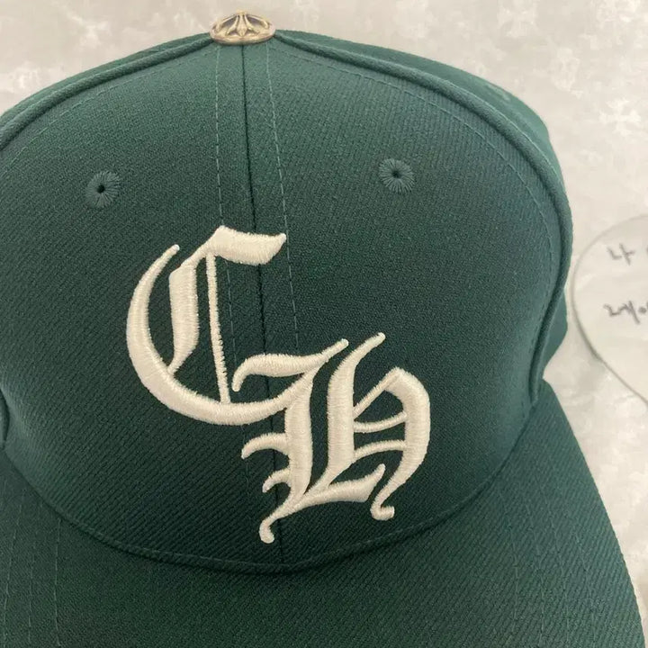 [BUNJANG] Chrome Hearts Baseball Cap / 크롬하츠 모자 베이스볼 캡 6패널 그린