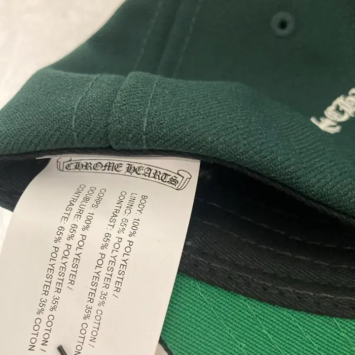 [BUNJANG] Chrome Hearts Baseball Cap / 크롬하츠 모자 베이스볼 캡 6패널 그린