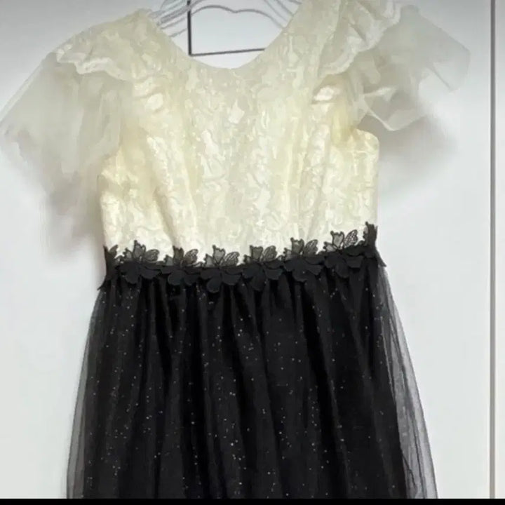 [BUNJANG] Lace Tutu Short Sleeve Top / 레이스 튜튜 반팔 향상복 예중 예고