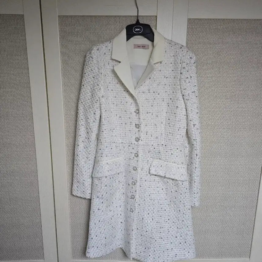 [BUNJANG] Yulmia Step Tweed Dress / 율미아스텝 트위드 정장원피스