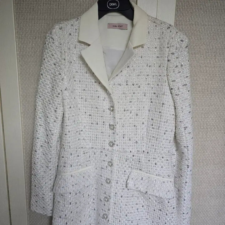 [BUNJANG] Yulmia Step Tweed Dress / 율미아스텝 트위드 정장원피스