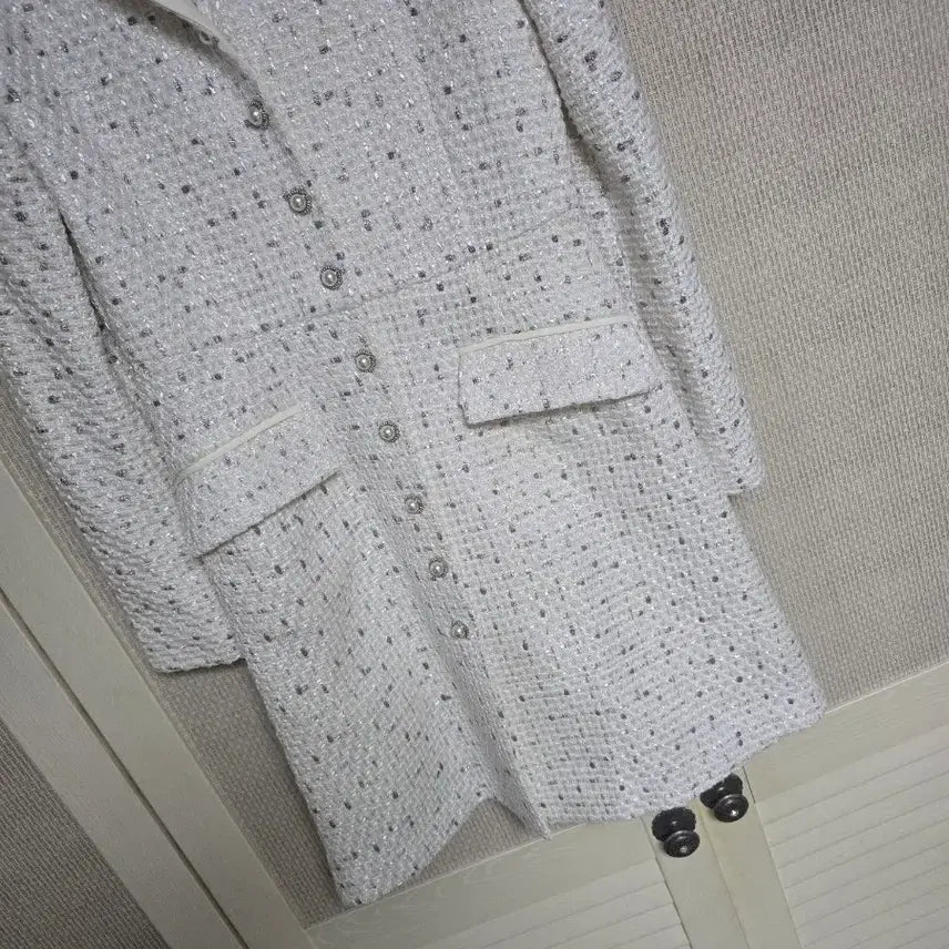 [BUNJANG] Yulmia Step Tweed Dress / 율미아스텝 트위드 정장원피스